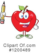 Apple Clipart #1200489 by Hit Toon