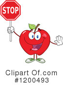 Apple Clipart #1200493 by Hit Toon