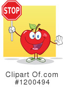 Apple Clipart #1200494 by Hit Toon