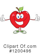 Apple Clipart #1200496 by Hit Toon