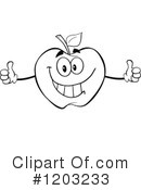 Apple Clipart #1203233 by Hit Toon