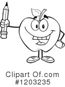 Apple Clipart #1203235 by Hit Toon