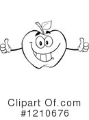 Apple Clipart #1210676 by Hit Toon