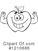 Apple Clipart #1210686 by Hit Toon