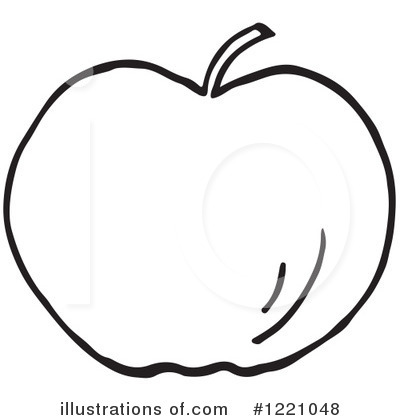 Royalty-Free (RF) Apple Clipart Illustration by Picsburg - Stock Sample #1221048