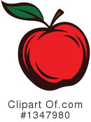 Apple Clipart #1347980 by Vector Tradition SM