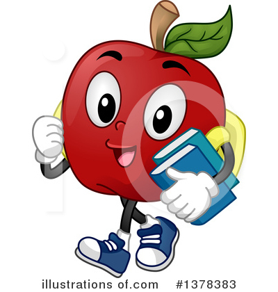Royalty-Free (RF) Apple Clipart Illustration by BNP Design Studio - Stock Sample #1378383