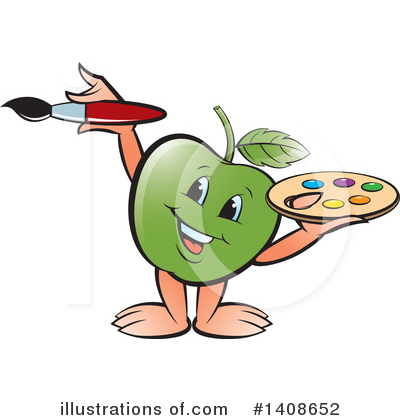 Royalty-Free (RF) Apple Clipart Illustration by Lal Perera - Stock Sample #1408652