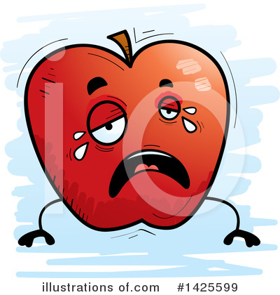 Royalty-Free (RF) Apple Clipart Illustration by Cory Thoman - Stock Sample #1425599