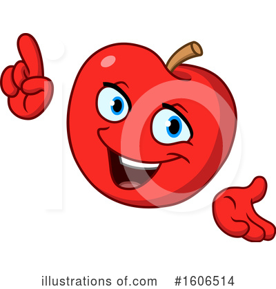 Royalty-Free (RF) Apple Clipart Illustration by yayayoyo - Stock Sample #1606514