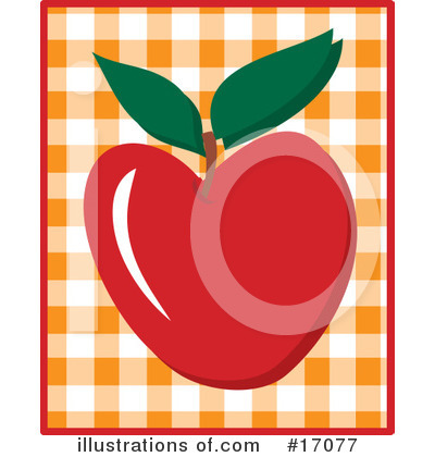 Royalty-Free (RF) Apple Clipart Illustration by Maria Bell - Stock Sample #17077