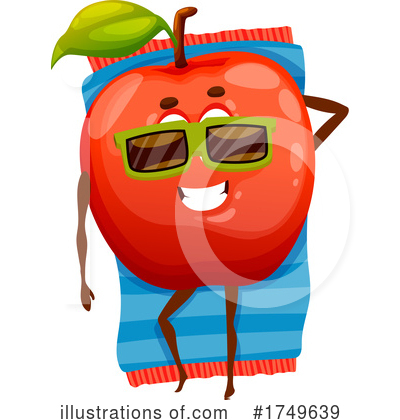 Royalty-Free (RF) Apple Clipart Illustration by Vector Tradition SM - Stock Sample #1749639