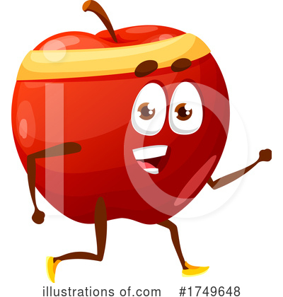 Royalty-Free (RF) Apple Clipart Illustration by Vector Tradition SM - Stock Sample #1749648
