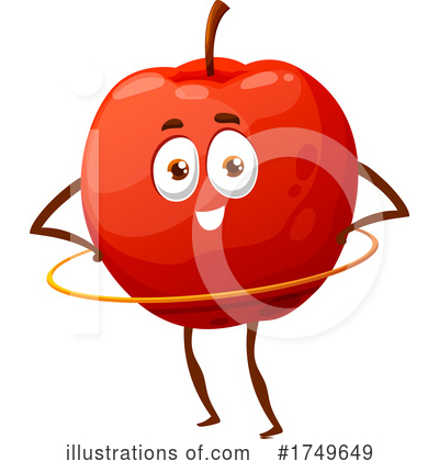 Royalty-Free (RF) Apple Clipart Illustration by Vector Tradition SM - Stock Sample #1749649