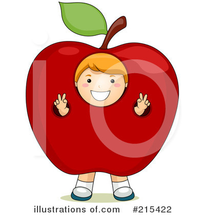 Royalty-Free (RF) Apple Clipart Illustration by BNP Design Studio - Stock Sample #215422