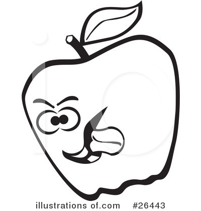 Apple Clipart #26443 by David Rey