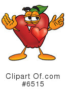 Apple Clipart #6515 by Mascot Junction