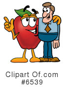 Apple Clipart #6539 by Mascot Junction