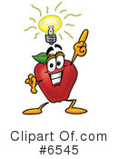 Apple Clipart #6545 by Mascot Junction