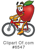 Apple Clipart #6547 by Mascot Junction