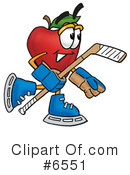 Apple Clipart #6551 by Mascot Junction