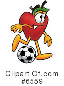 Apple Clipart #6559 by Mascot Junction