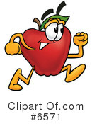 Apple Clipart #6571 by Mascot Junction