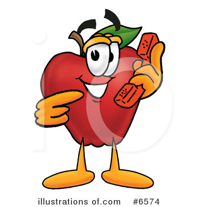 Apple Clipart #6574 by Toons4Biz