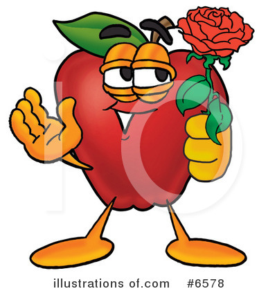 Apple Clipart #6578 by Toons4Biz