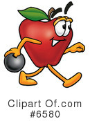 Apple Clipart #6580 by Mascot Junction
