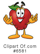 Apple Clipart #6581 by Toons4Biz