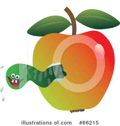 Royalty-Free (RF) Apple Clipart Illustration by Prawny - Stock Sample #66215