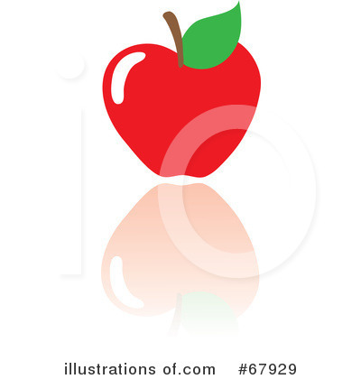 Royalty-Free (RF) Apple Clipart Illustration by Rosie Piter - Stock Sample #67929