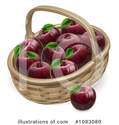 Basket Clipart #1083080 by AtStockIllustration