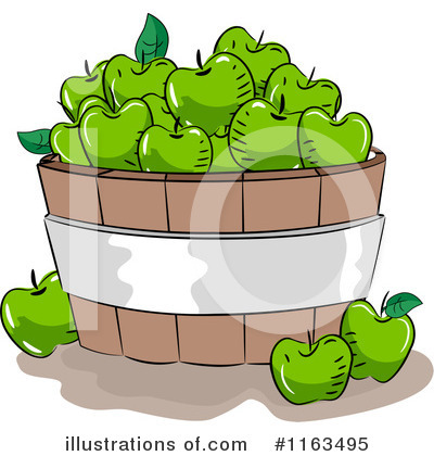 Royalty-Free (RF) Apples Clipart Illustration by BNP Design Studio - Stock Sample #1163495