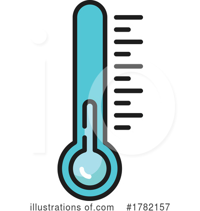 Thermometer Clipart #1782157 by Vector Tradition SM