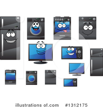 Monitor Clipart #1312175 by Vector Tradition SM
