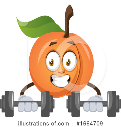 Royalty-Free (RF) Apricot Clipart Illustration by Morphart Creations - Stock Sample #1664709
