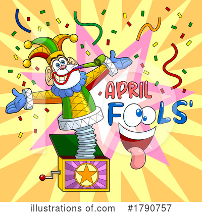Royalty-Free (RF) April Fools Clipart Illustration by Hit Toon - Stock Sample #1790757