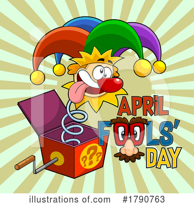 Jack In The Box Clipart #1790763 by Hit Toon
