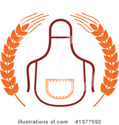 Royalty-Free (RF) Apron Clipart Illustration by Vector Tradition SM - Stock Sample #1377592