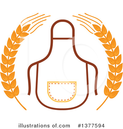 Royalty-Free (RF) Apron Clipart Illustration by Vector Tradition SM - Stock Sample #1377594