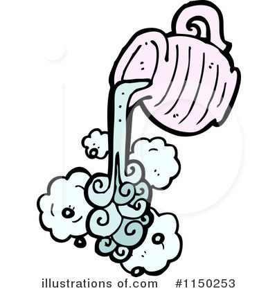 Royalty-Free (RF) Aquarius Clipart Illustration by lineartestpilot - Stock Sample #1150253