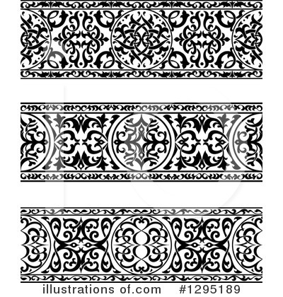 Royalty-Free (RF) Arabesque Clipart Illustration by Vector Tradition SM - Stock Sample #1295189