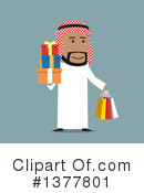 Arabian Businessman Clipart #1377801 by Vector Tradition SM