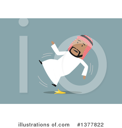 Royalty-Free (RF) Arabian Businessman Clipart Illustration by Vector Tradition SM - Stock Sample #1377822