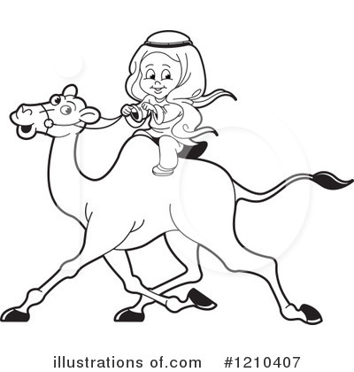 Royalty-Free (RF) Arabian Clipart Illustration by Lal Perera - Stock Sample #1210407
