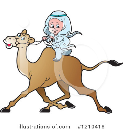 Royalty-Free (RF) Arabic Clipart Illustration by Lal Perera - Stock Sample #1210416