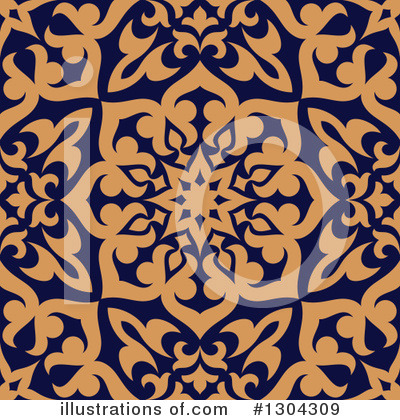 Arabesque Clipart #1304309 by Vector Tradition SM