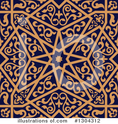 Arabesque Clipart #1304312 by Vector Tradition SM